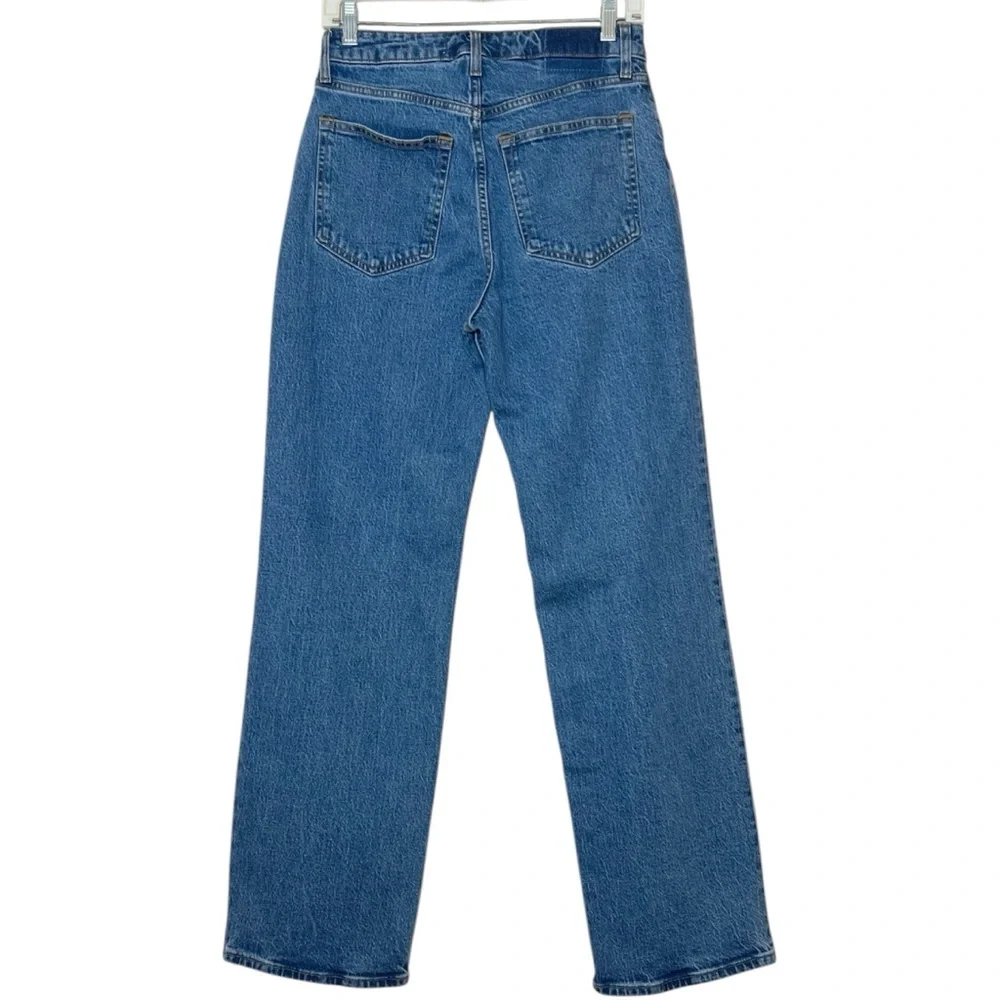 Abercrombie & Fitch The 90’s Relaxed High Rise jeans waist 27” NWT $90 - Picture 3 of 13